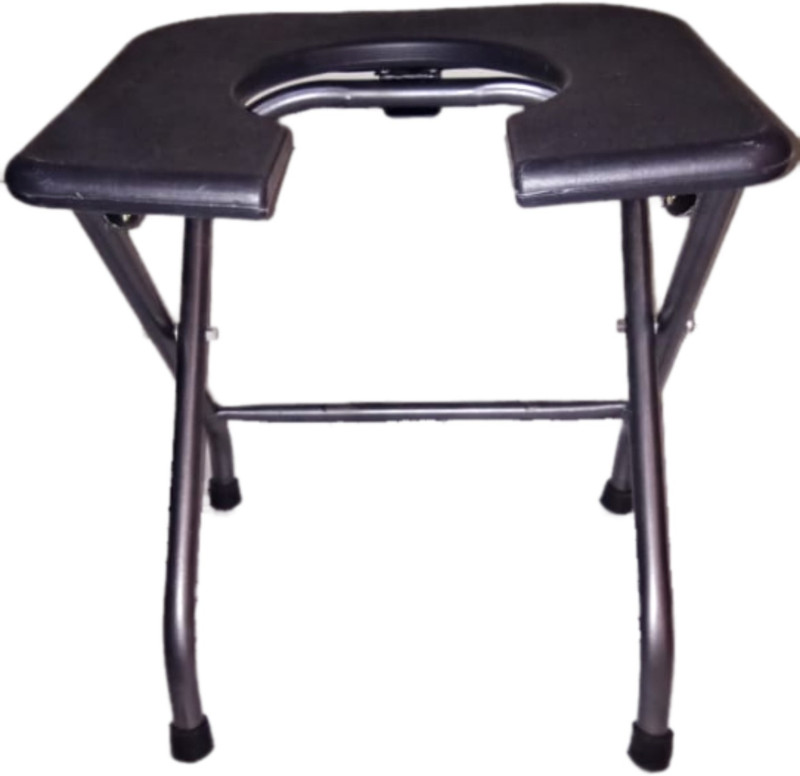 pihu Commode Chair(Black)