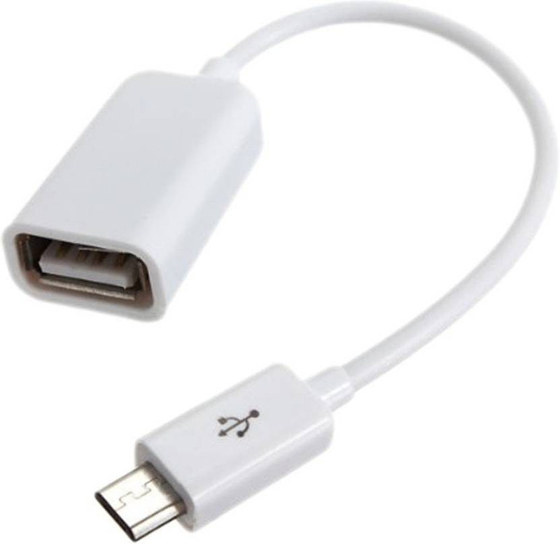 ad sales OTGMI Micro USB OTG Cable for Tablets and Mobiles 0.25 m OTG Cable(Compatible with MOBILE, TABLET, White, One Cable)
