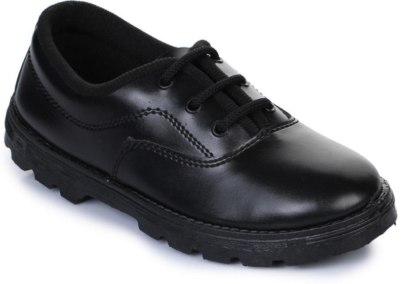 Buy relaxo schoolmate Boys Lace Formal Boots Black Online at