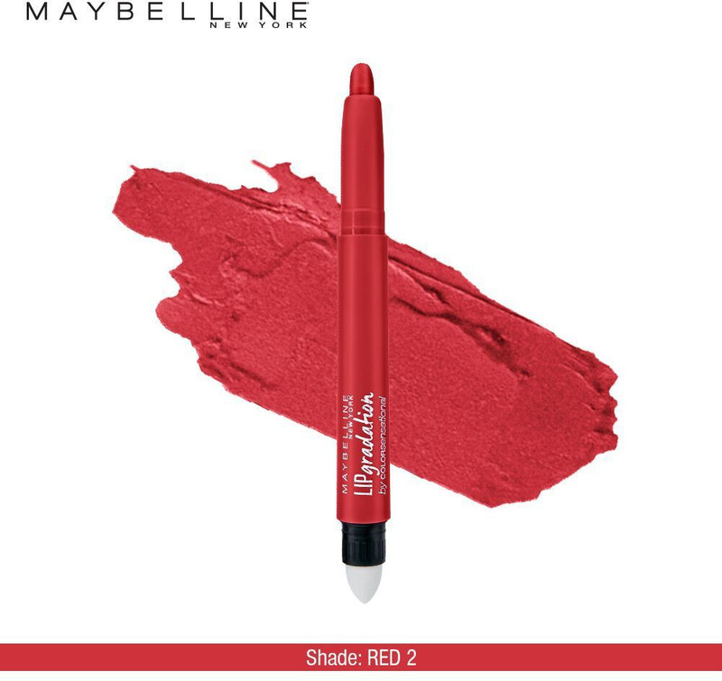 maybelline lip gradation red 2