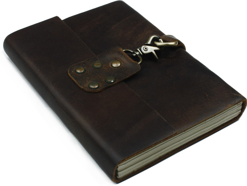 resha LEATHER Sketch Pad(Brown, 96 Sheets)