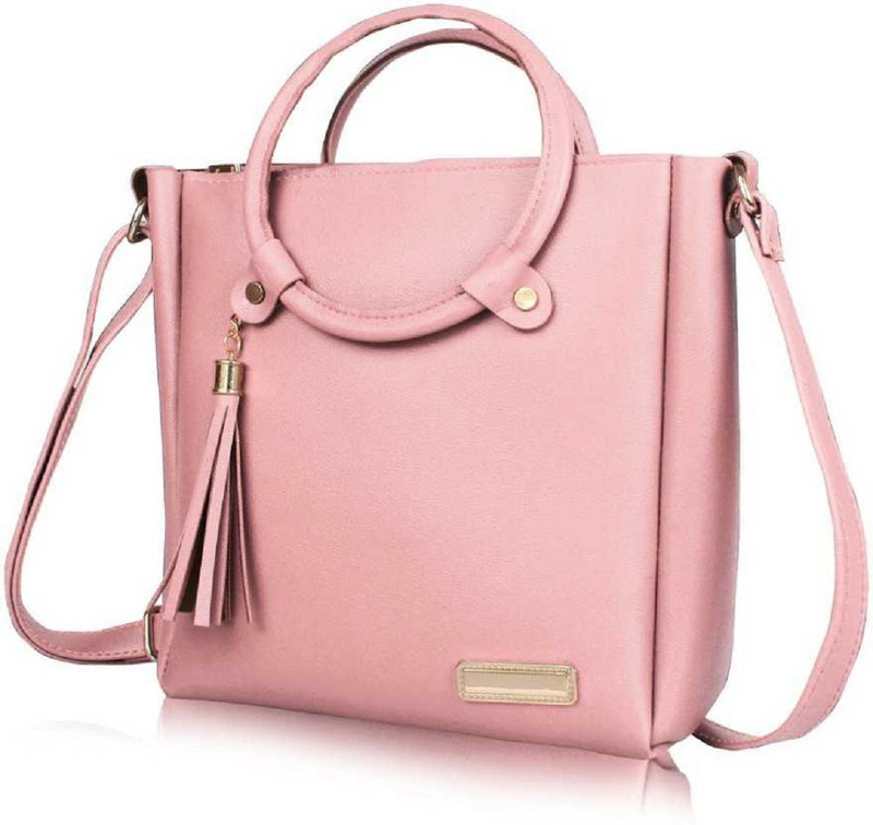 Pink sling bag top