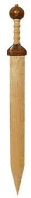 paramount handicrafts Roman Wooden Sword(Brown)