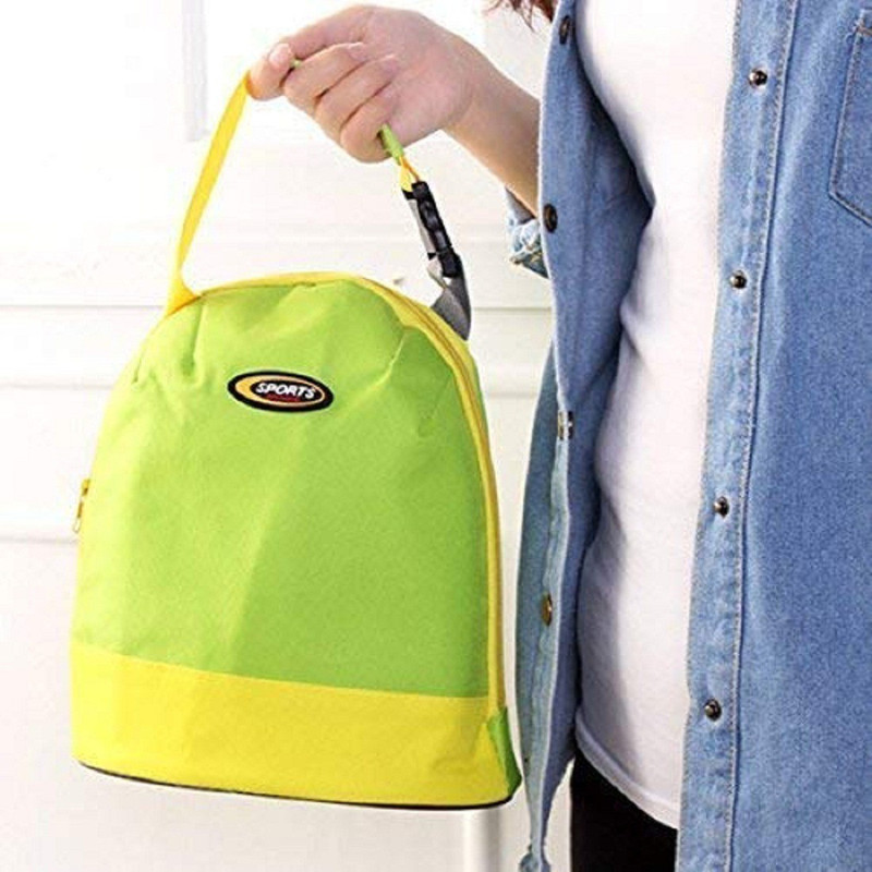 shoppzone Hot New Insulated Tote Dotted Lunch Bag Waterproof Lunch Bag(Multicolor, 2 L)
