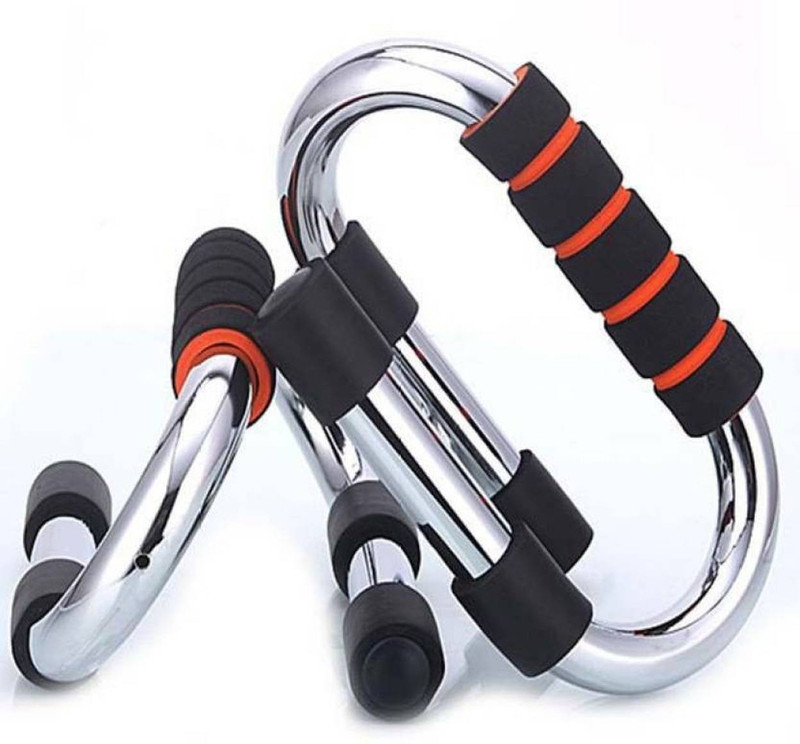 GOCART S Shape Push-up Bar(Multicolor)