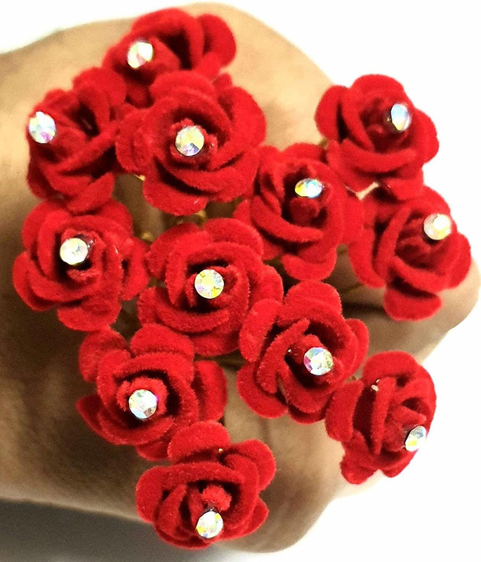 mp craft pin11 Hair Pin(Red)