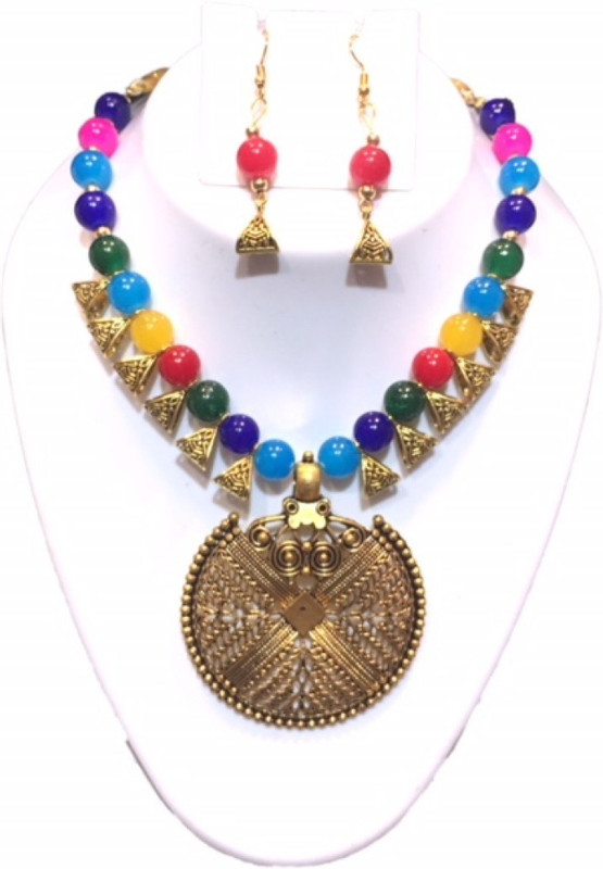 fashionbar Mother of Pearl Jewel Set(Multicolor)
