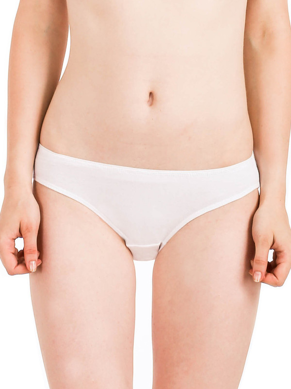 valens virgo Women Bikini White Panty(Pack of 1)