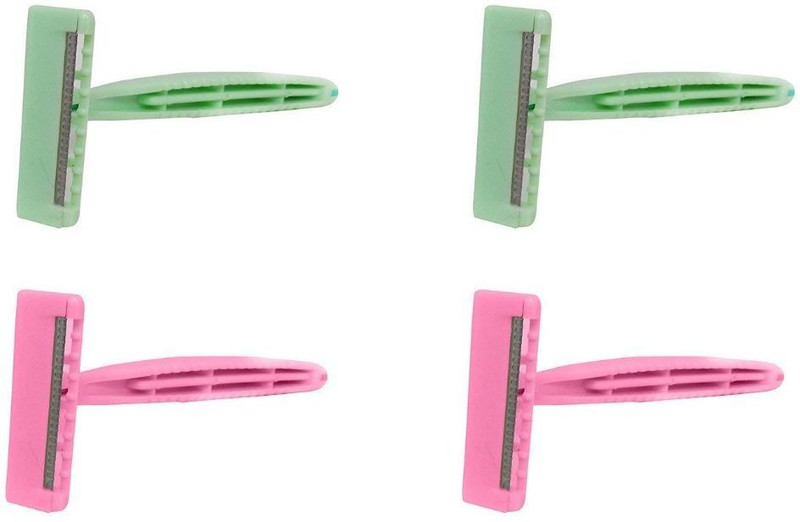 boxo Disposable Shaving Razor For Women And Girls Pack Of 4(Pack of 4)