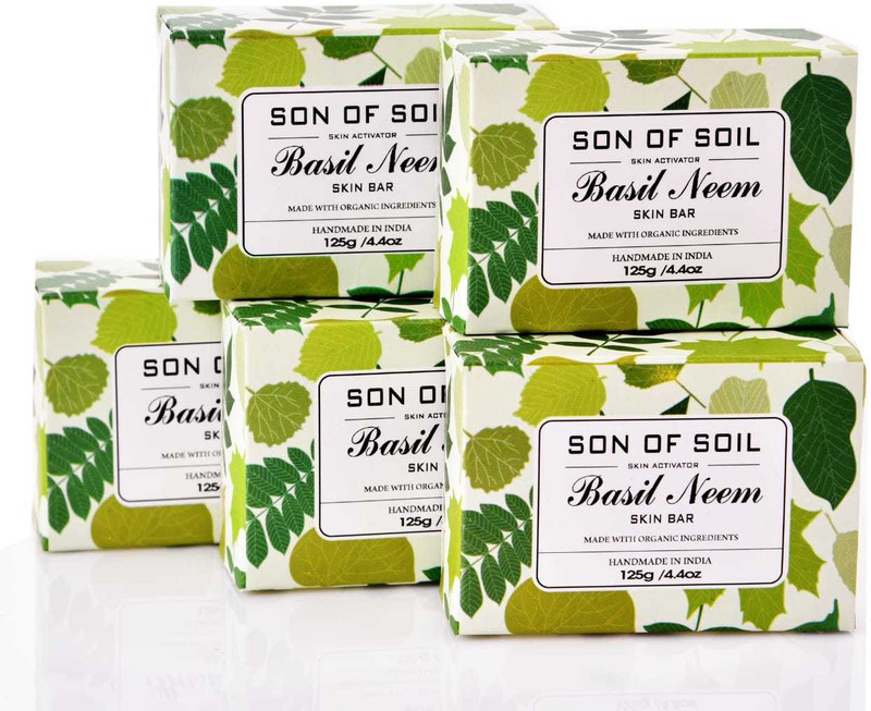 son of soil BASIL and NEEM(5 x 125 g)