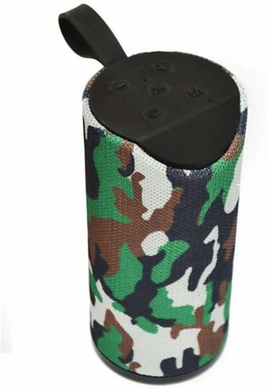 zofia Super Bass Splashproof Wireless SD Card Support Bluetooth Speaker 5 W Bluetooth  Speaker(mix army, Stereo Channel)