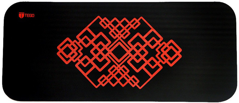 TEGO Raise Cushioned Strength Pad - Black Orange Black 20mm mm Exercise & Gym Mat
