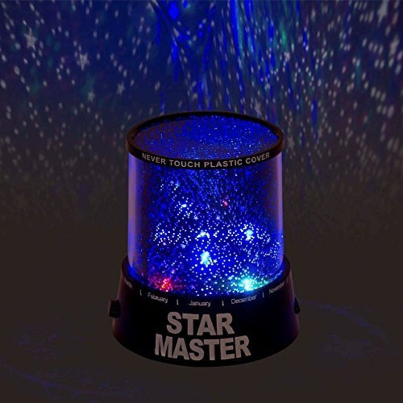 nabhu VSGIZMOS-STAR-PROJECTOR Table Lamp(13 cm, Multicolor)