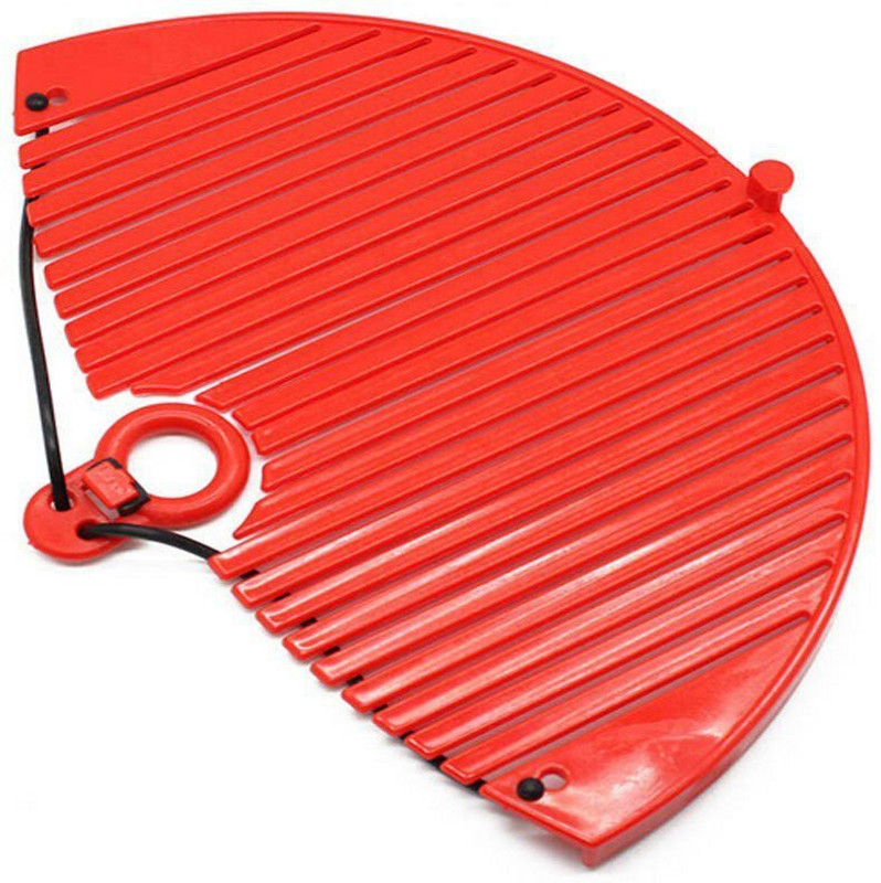 Kanha Better Strainer Large Expandable Strainer Just Lock On Strain Collapsible Colander(Red Pack of 1)