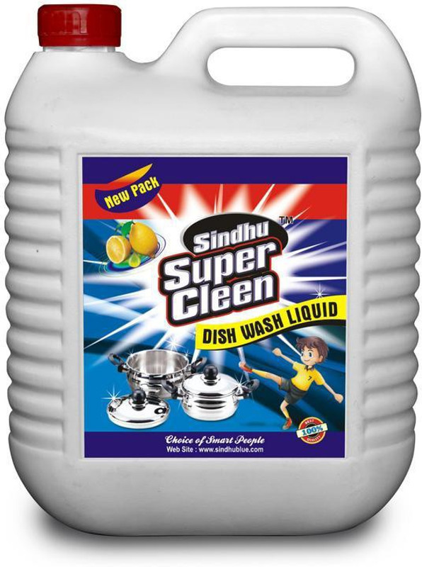sindhu super cleen Dish Wash Liquid Dishwashing Detergent(5 L)