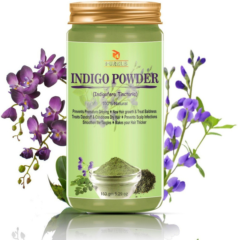 Shudh Online Indigo Powder Organic for Hair Black Colour