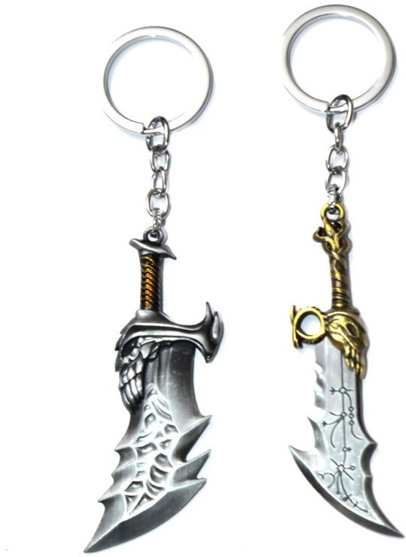 paavi god of war sword combo 2 Key Chain