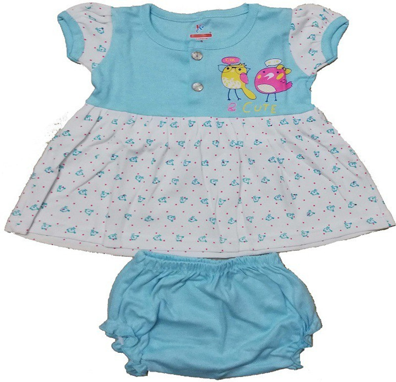 kinder choice Girls Party(Festive) Dress Panty(Blue)