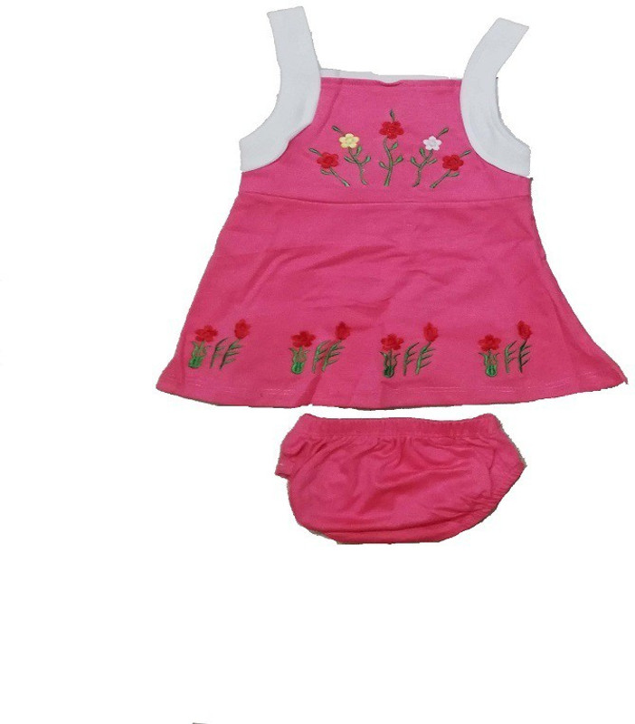 kinder choice Girls Casual Dress Panty(Pink)