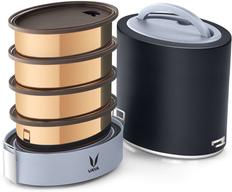 Vaya Tyffyn Jumbo 1300 Ml Black Copper Finished Stainless Steel