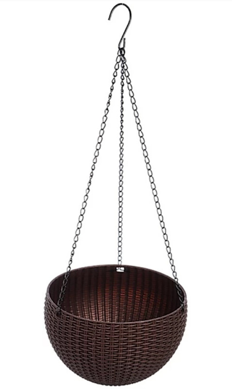 samridhi WALL HANGING PLANT CONTAINER MULTIPURPOSE BASKET Plant Container(Plastic, External Height - 61 cm)