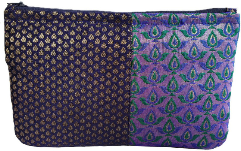 auk Designer Silk Hand Purse . SKU ID : DSHP0254 Pouch(Multicolor)