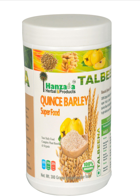 hanzala herbal products Talbina Food -Sattu Powder Organic & Original 300 Grams 300 g