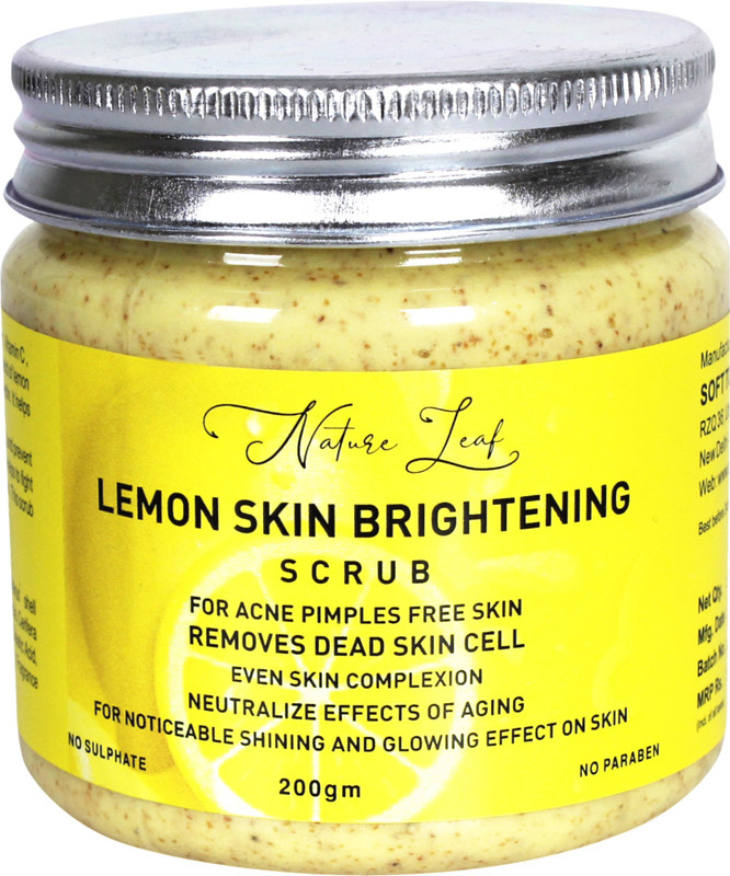 nature leaf Lemon Skin Brightening  Scrub(200 ml)