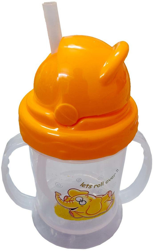 Shoppernation Fancy Kids Baby Water Liquid Sipper Bottle(Multicolor)