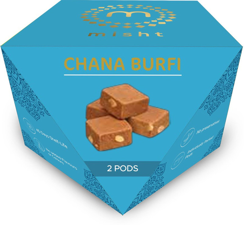 misht Chana Burfi 2 Pods Box(50 g)