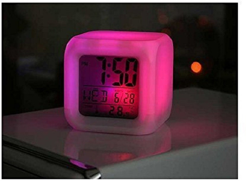 kakustore Digital White Clock