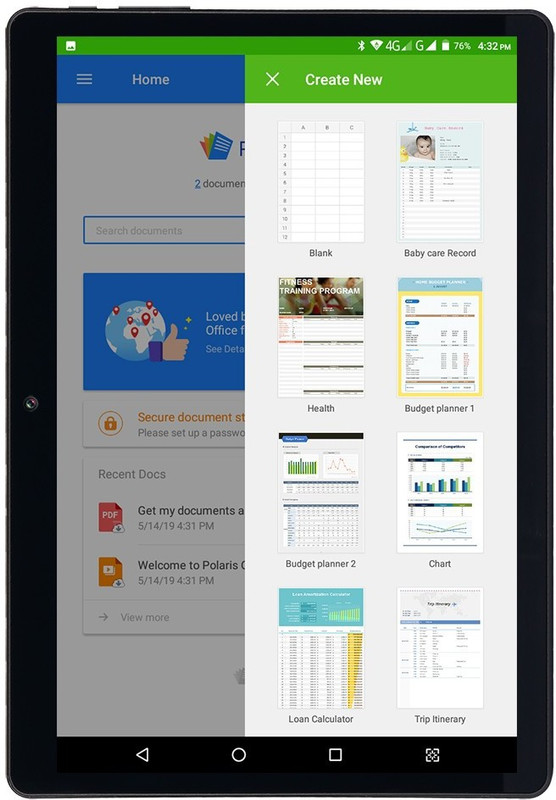 DOMO Slate SL36 32 GB 10.1 inch with 4G Tablet (Black)