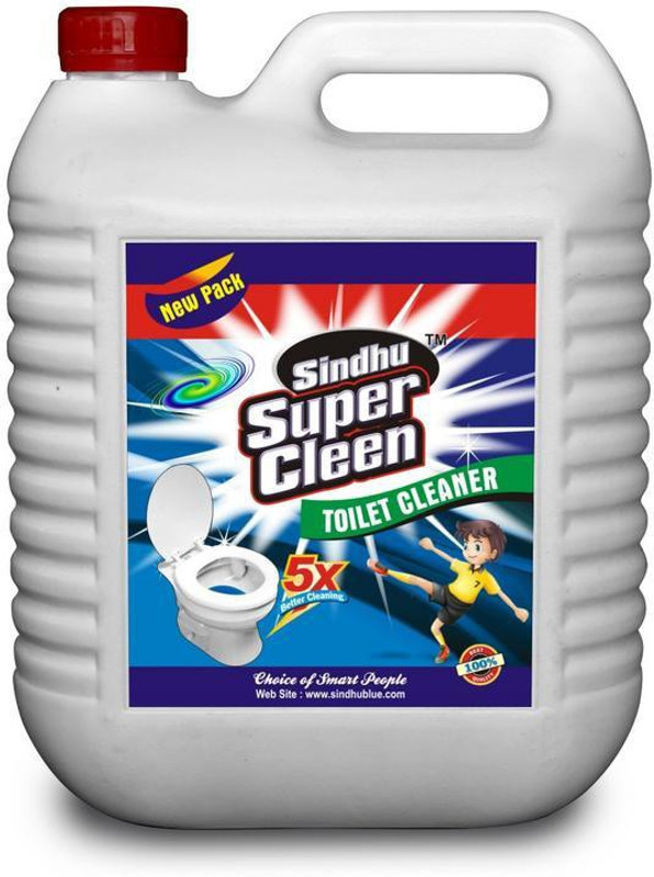 sindhu super cleen Toilet Bowl Cleaner Original Liquid Toilet Cleaner(5 L)