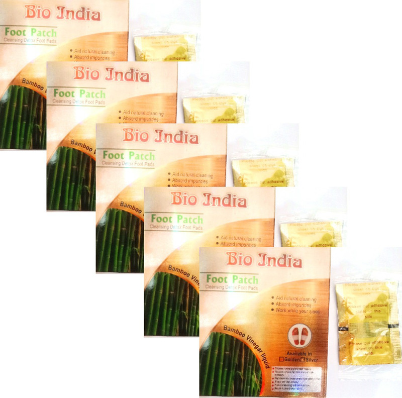 bio india Toxins Remover Detox Foot Patches 40 Adhesive Pads Kit(400 g)