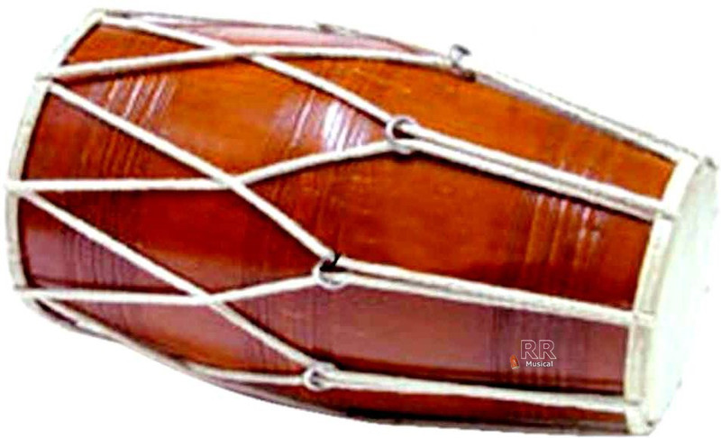 RR Musical RRSS5 Rope & Rings Dholak(Brown)