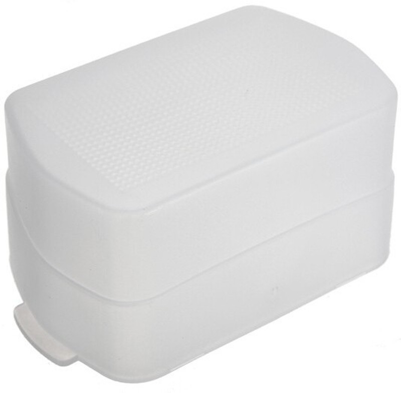 WELLUX flash diffuser / Speedlight bouncer universal Diffuser(White)