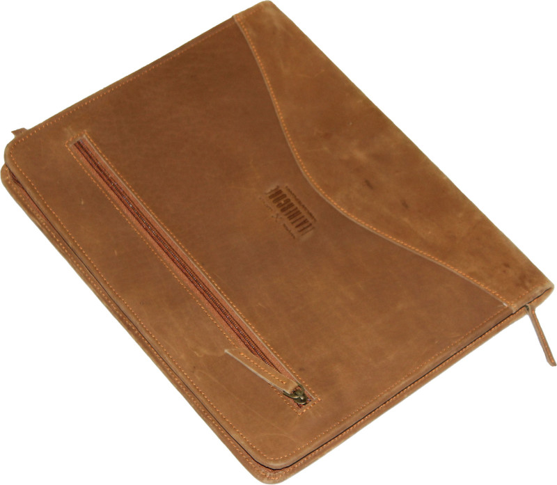 leathercore Leather A4 Letter-Sized Pad Compatible with 11''' Laptop Tablet(Set Of 1, Brown)