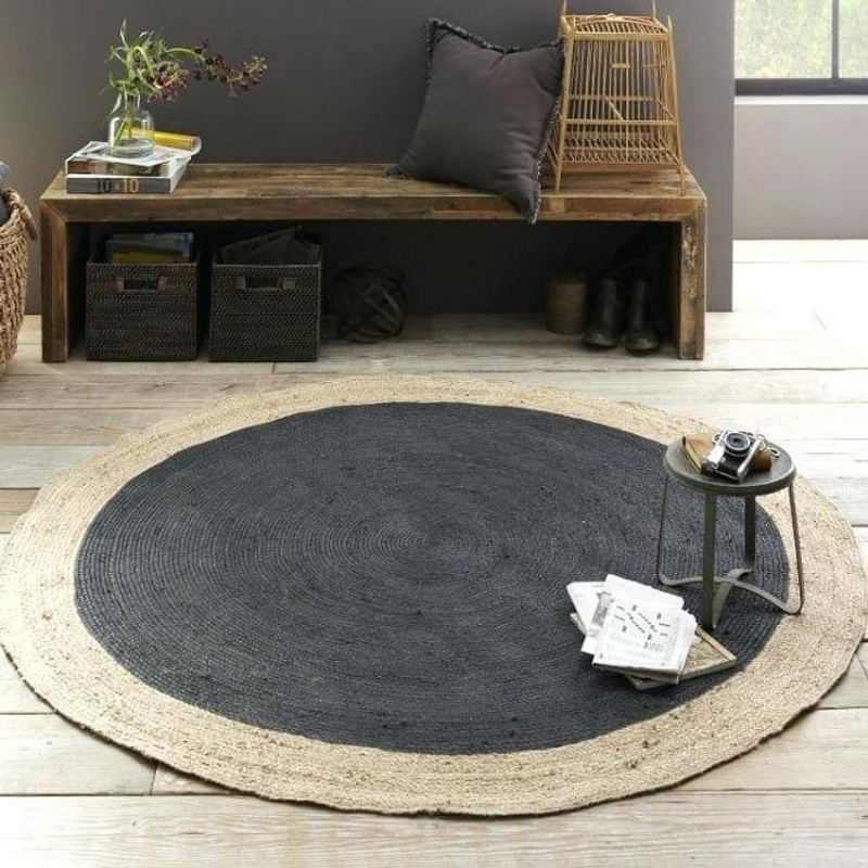concept home inc Concept home jute rug Indoor Rug Pad(Round)