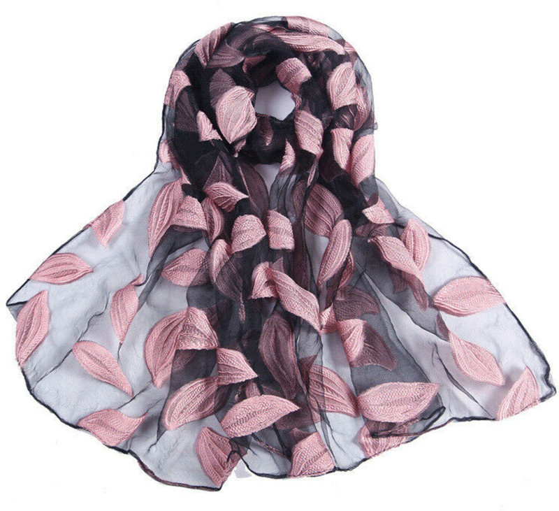 chekido Self Design Polyester Women Scarf, Stole, Fancy Scarf
