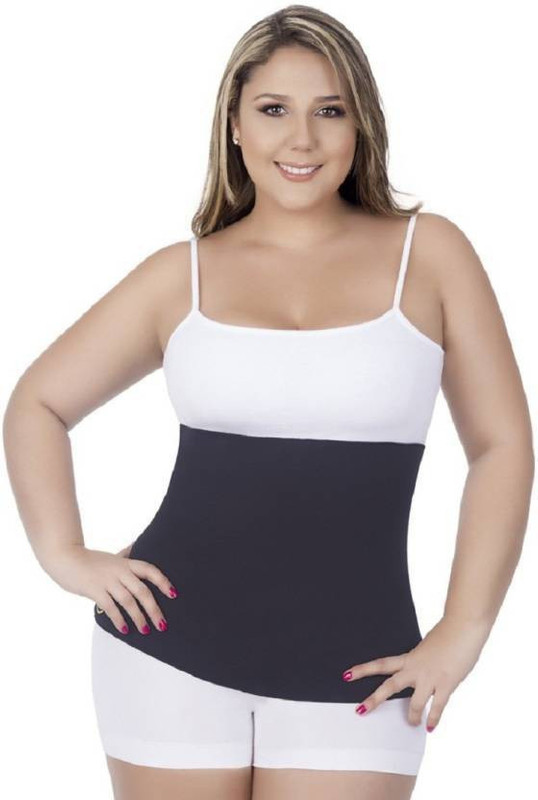 aneyev 44_360 degree waist trimming Slimming Belt(Black)