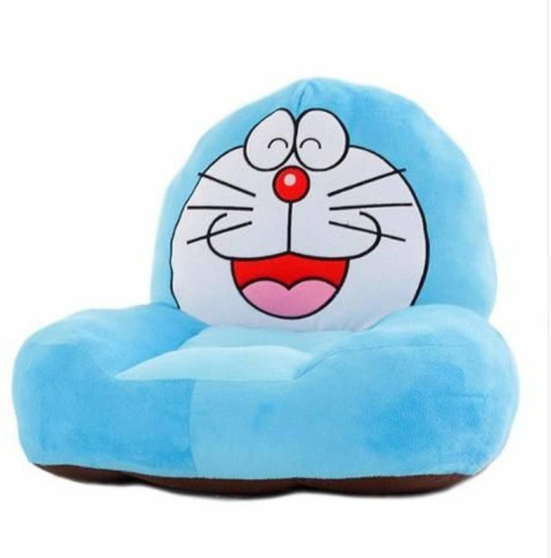 pearl world Soft toys Premium Quality Soft Toy Chair/seat for Baby Sitting/Soft Toy  - 48 cm(Blue)