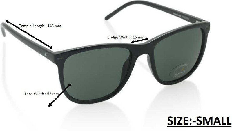 Fastrack Wayfarer Sunglasses(Green)