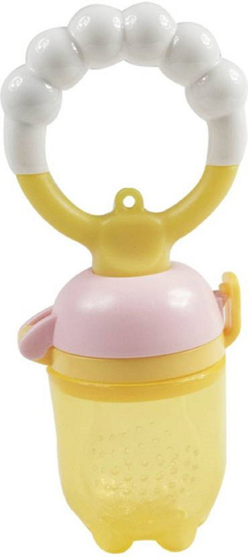 Bundle and Bliss Babies Nipple Pacifier With Rattle Soother(Yellow)