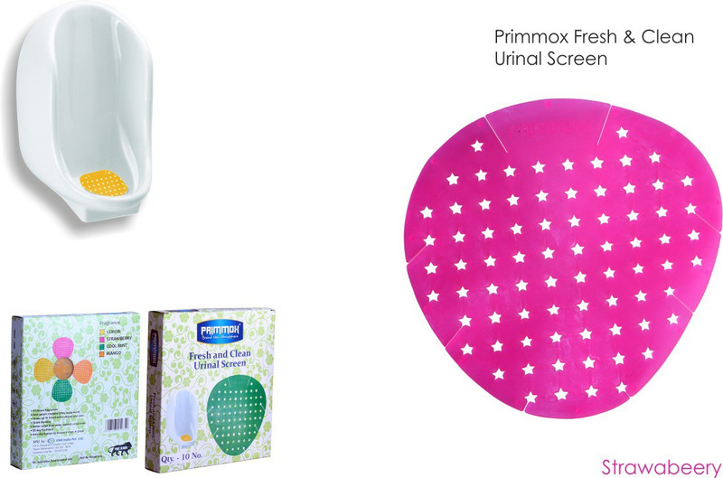 primmox strawberry Mat Toilet Cleaner(10 x 0.1 Wipes)