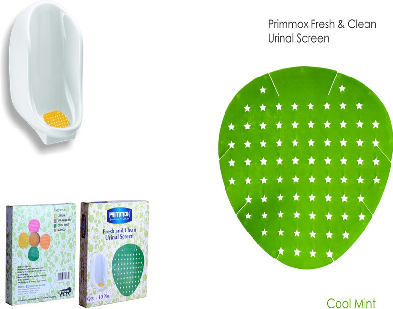 primmox cool mint Mat Toilet Cleaner(10 x 1 Wipes)
