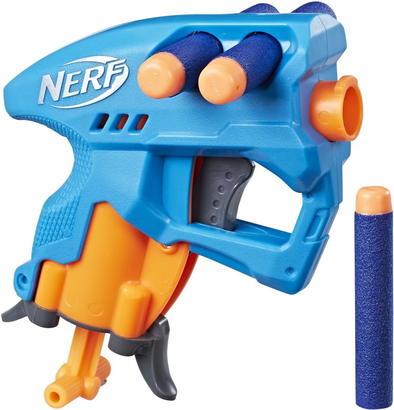 Nerf N-Strike NanoFire Guns & Darts(Blue)