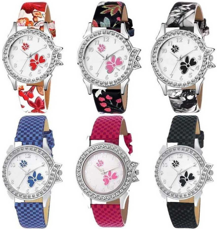 newmen 3 metrix women & 3 avio lether men super 3 couple combo 2019 Analog Watch  - For Couple