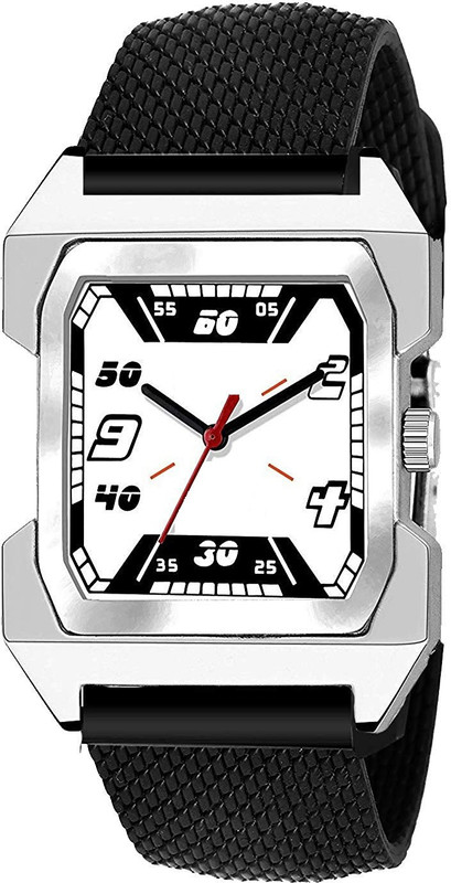 give and take Analogue Black Rubber Strap Quartz Movement Boy's & Men's Watch best analog watch Analog Watch  - For Boys