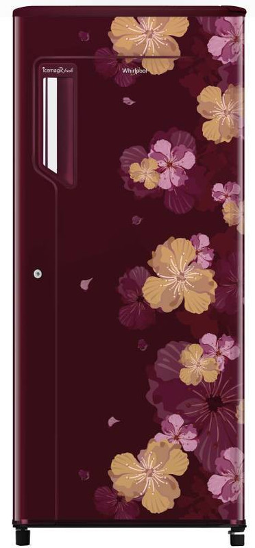 Whirlpool 200 L Direct Cool Single Door 3 Star Refrigerator(Wine Azalea, 215 IMPWCL PRM 3S WINE AZALEA) Whirlpool 200 L Direct Cool Single Door 3 Star Refrigerator(Wine Azalea, 215 IMPWCL PRM 3S WINE AZALEA)