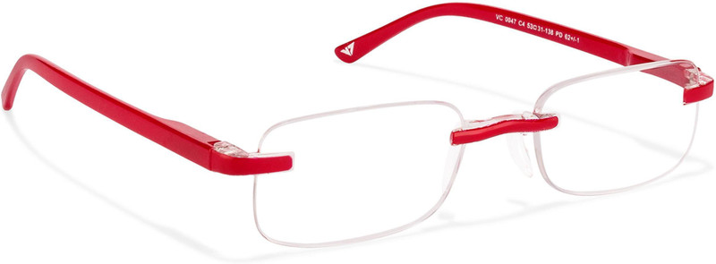 Vincent Chase Rimless (+2.50) Rectangle Reading Glasses(53 mm)